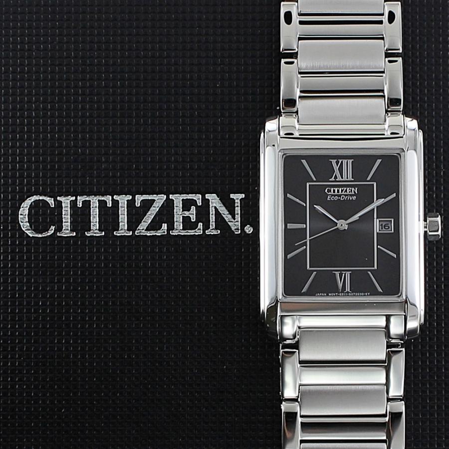 シチズン腕時計2本セット CITIZEN（シチズン） ペア セット シンプル 長方形 メンズ レディース