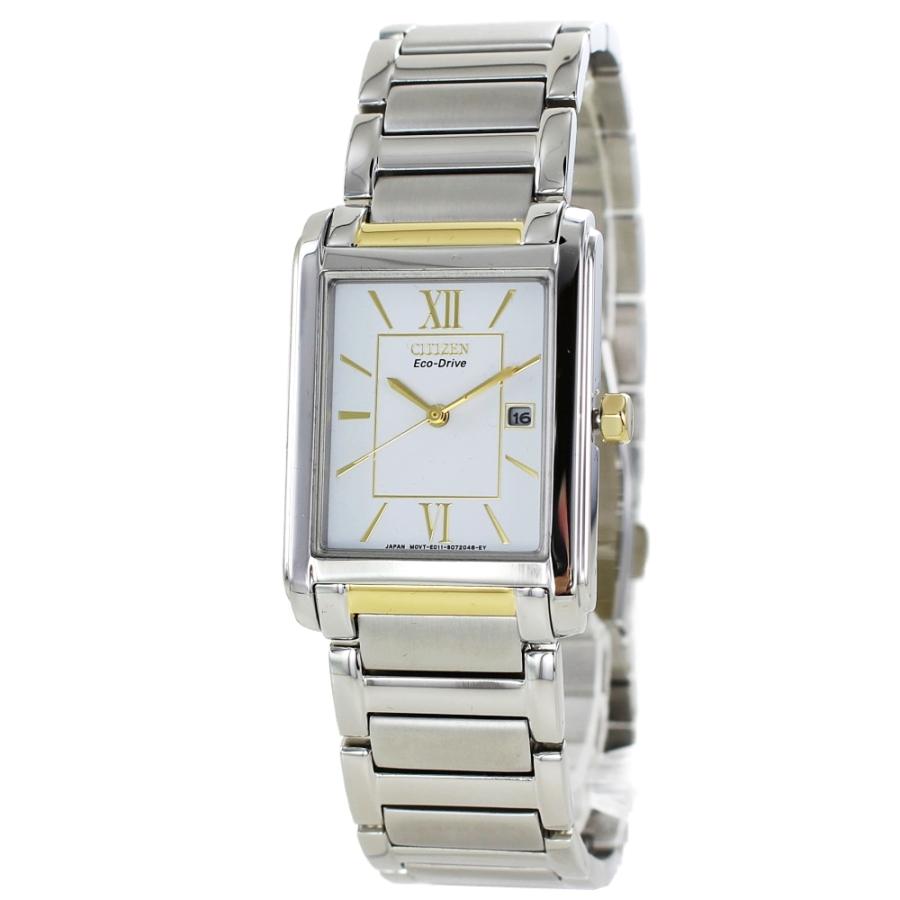 CITIZEN（シチズン） スクエアケース 知的 上品 シンプル エコドライブ