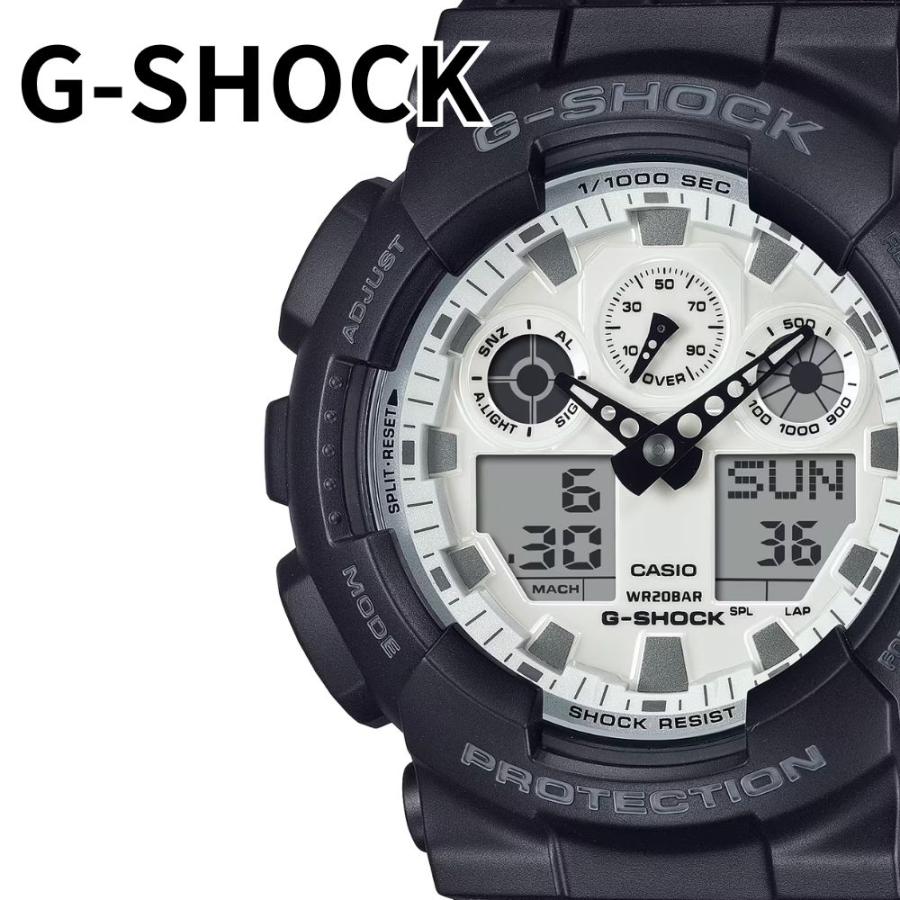★G-SHOCK メンズ 腕時計 アナデジ GA-100WD-1A G-SHOCK メンズ 腕時計 アナデジ 20気圧防水 CASIO 海外モデル GA