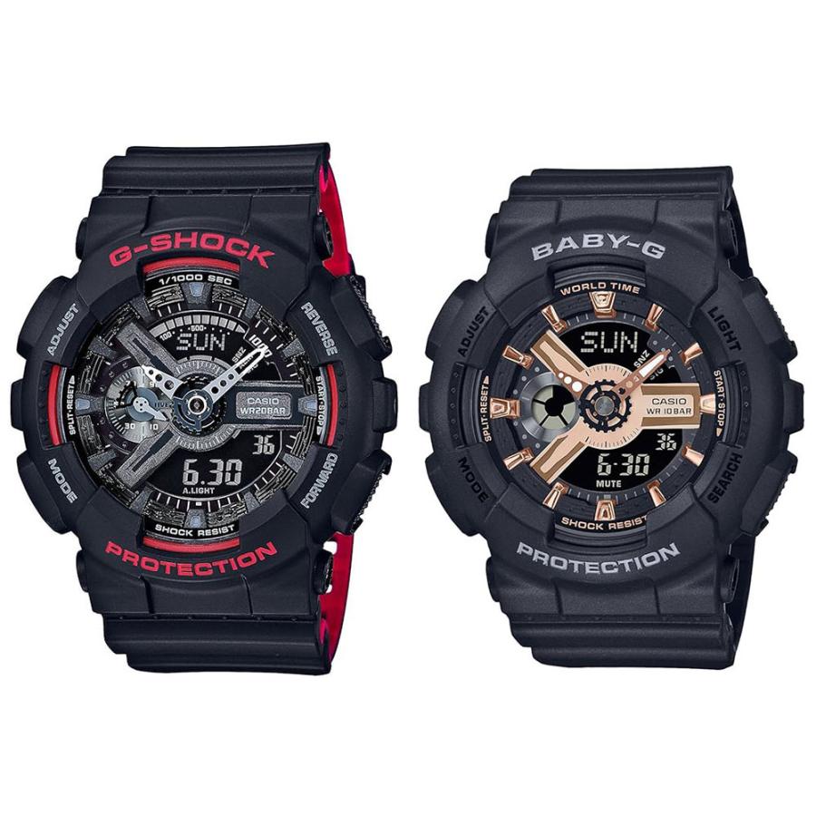 CASIO G-SHOCK×BABY-G 時計 ペアウォッチ アナデジ 頑丈 多機能 Amazon.co.jp: [カシオ]CASIO Gショック ベビーG ペアウォッチ