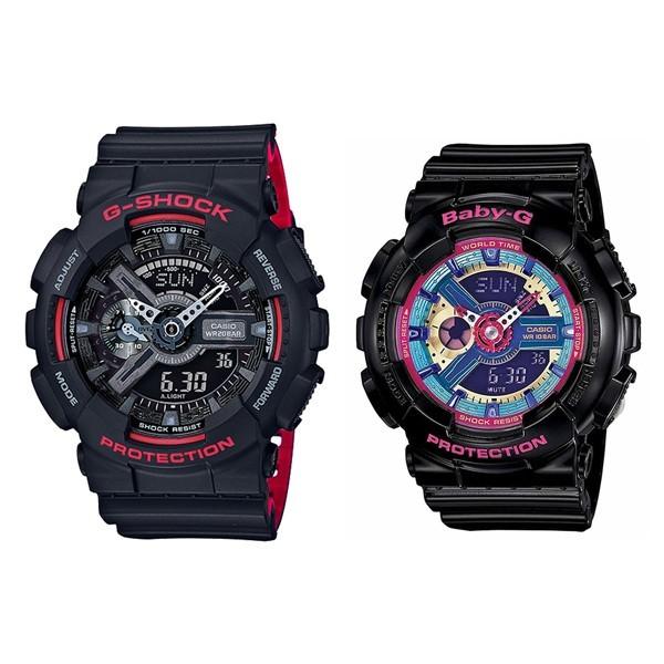 即納 カシオ G-SHOCK×BABY-G Gショック×ベビーG ペアウォッチ アナデジ