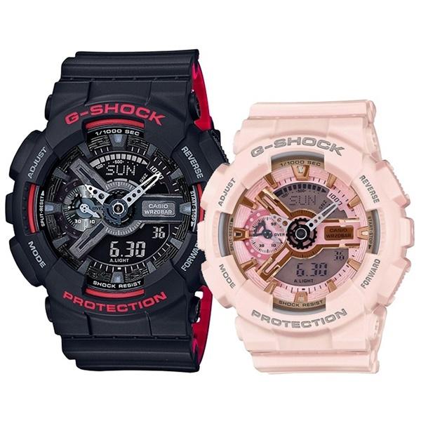 ペアウォッチ CASIO G-SHOCK Gショック カシオ 時計 メンズ レディース 腕時計 デジタル アナデジ ビッグケースシリーズ Sシリーズ ミッドサイズ