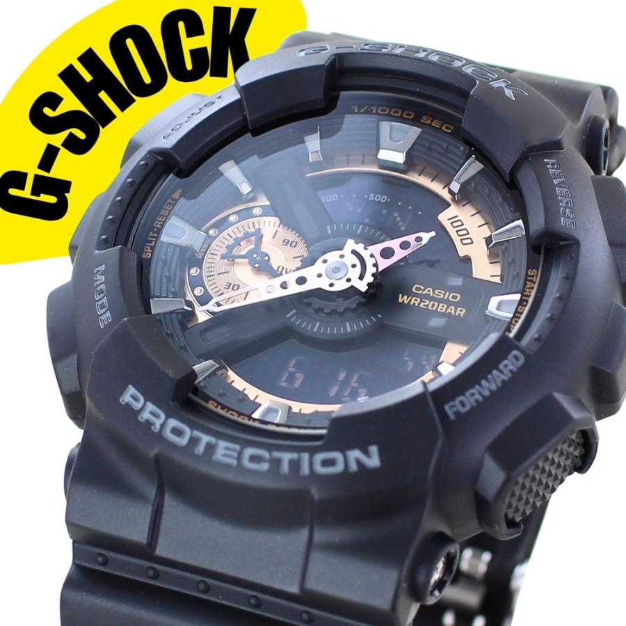 雄*田様 極美品 G-SHOCK GA-110RG ブラック ゴールド 楽天市場】Gショック ジーショック G-SHOCK 腕時計 メンズ アナログ