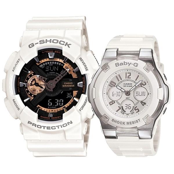 30 Offアウトレットsale ペア ウォッチ Gショック ベビーg ジーショック ベビージー カシオ 腕時計 メンズ レディース アナログ デジタル メタリック アナデジ ホワイト 海外モデル Ga 110rg 7abga 110 7b プライムウォッチ 通販 Yahoo ショッピング 海外輸入