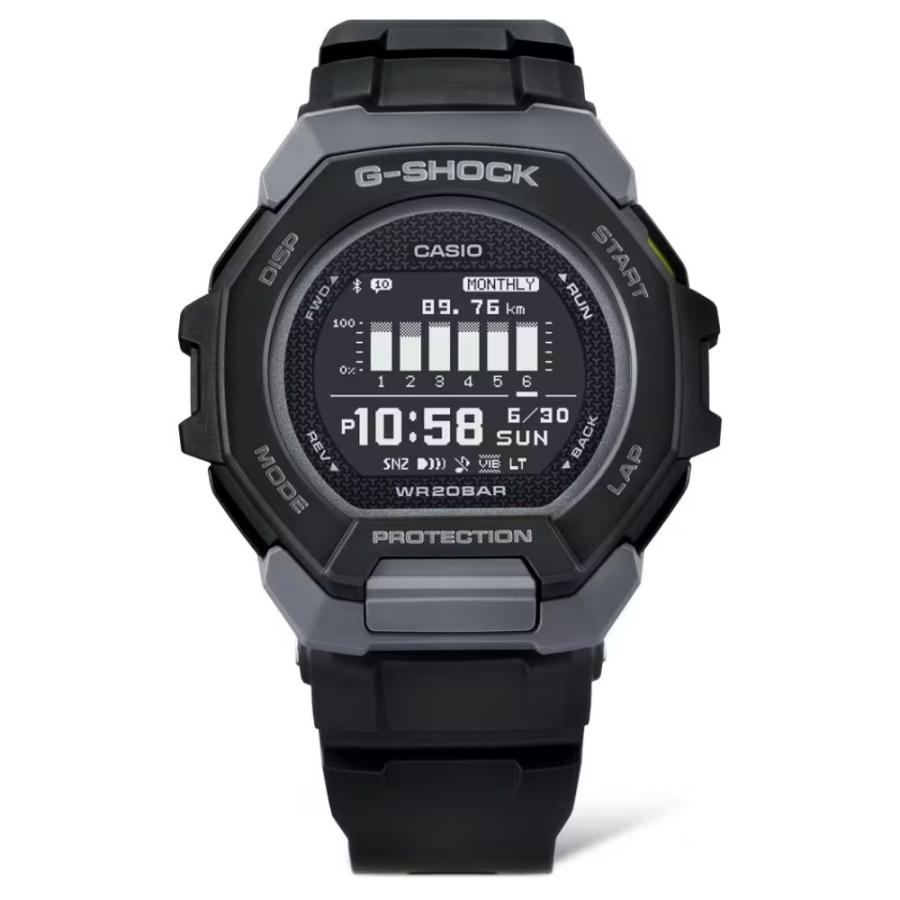 カシオ G-SHOCK 腕時計 メンズ Gショック スマホ連携 デジタル ブラック ビジネス カジュアル GBD-300-1  爆買 成人 卒業 入学の画像