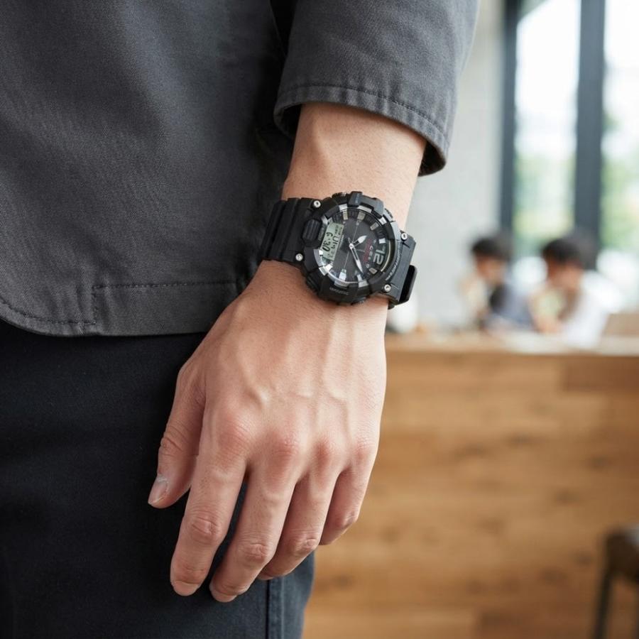 スタンダード（CASIO） カシオ 腕時計 メンズ 腕時計ケース付き