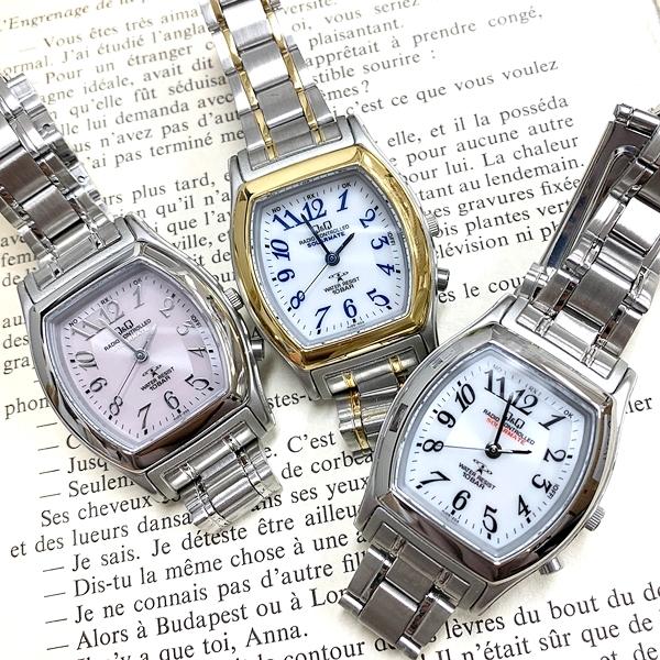 Q&Q 電波ソーラー 国内正規品 選べる3モデル シチズン 腕時計 手表  