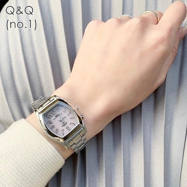 電波ソーラー 女性 大人スタイル 国内正規 シチズン Q&Q 腕時計 電波ソーラー レディース 母の日 腕時計 手表 電波受信 女性