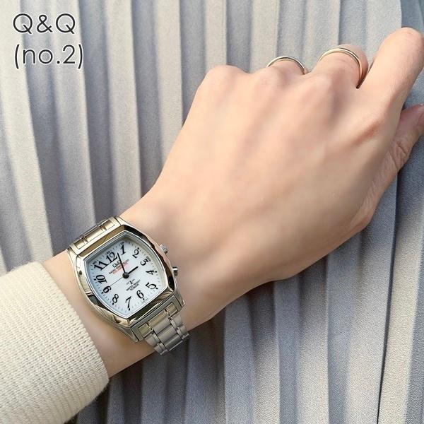 Q&Q 電波ソーラー 国内正規品 選べる3モデル シチズン 腕時計 手表