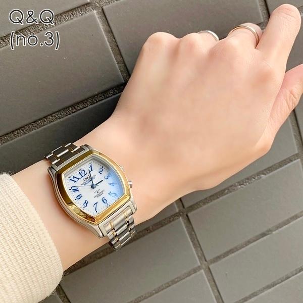 Q&Q 電波ソーラー 国内正規品 選べる3モデル シチズン 腕時計 手表  