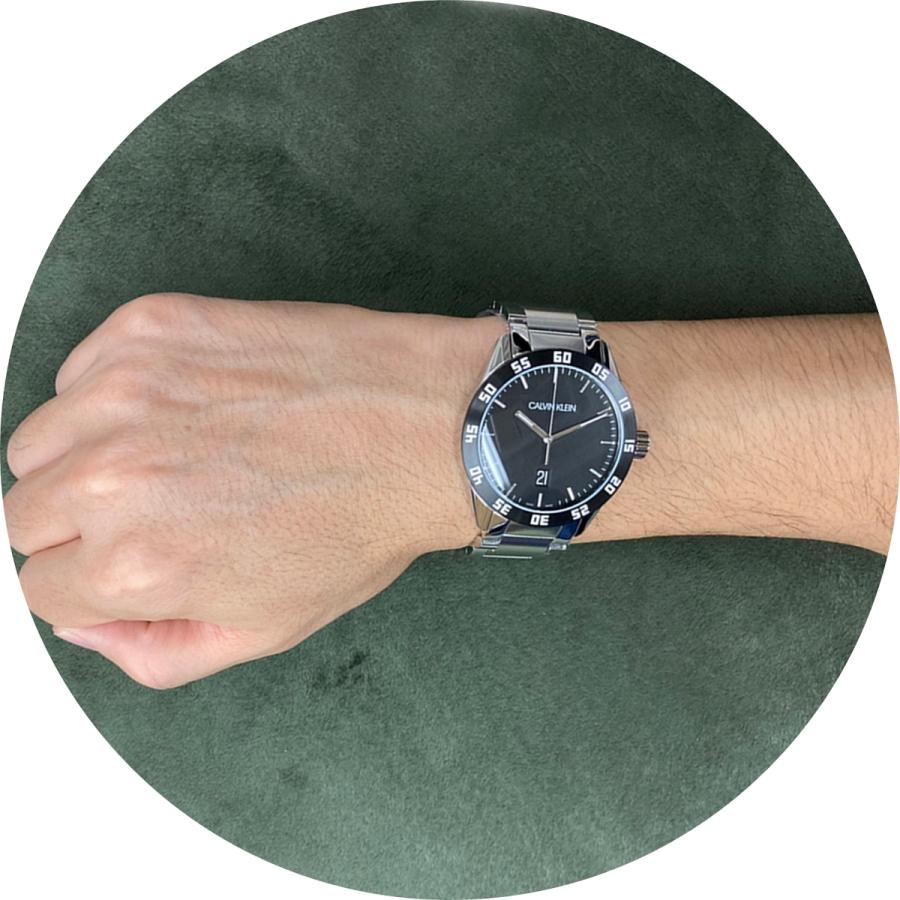 カルバンクライン メンズ 腕時計 オフィス スーツ 30代 40代 男性 黒 シルバー K9r31c41 プライムウォッチ 通販 Yahoo ショッピング