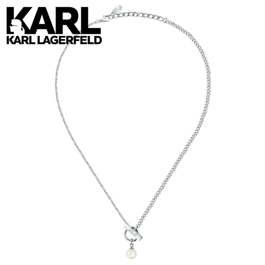 KARL LAGERFELD（カール・ラガーフェルド） 正規品 ネックレス パール