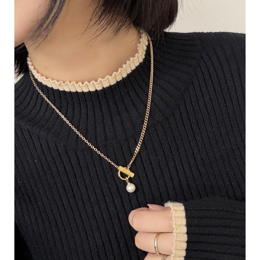 KARL LAGERFELD（カール・ラガーフェルド） 正規品 ネックレス パール