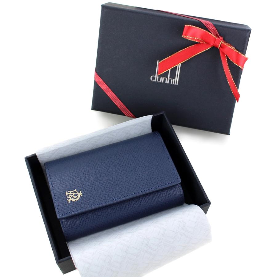 dunhill ラッピング済 ギフトセット キーケース メンズ ブランド