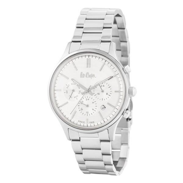 Lee Cooper リークーパー ロンドン発 ジーンズブランド メンズ ALLシルバー LC6295.330 腕時計 記念日 卒業 入学 お祝い