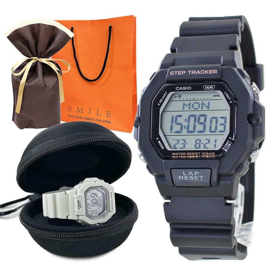 カシオ　2点セット　箱つき CASIO（カシオ） ラッピング済 ギフトセット 歩数計 収納ケース付き