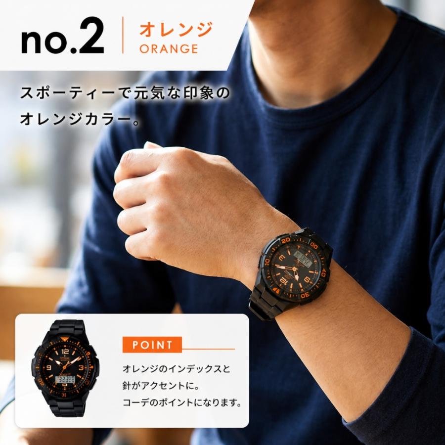 エコ・ドライブ コンプリケーション 電波ソーラー 腕時計 手表 メンズ