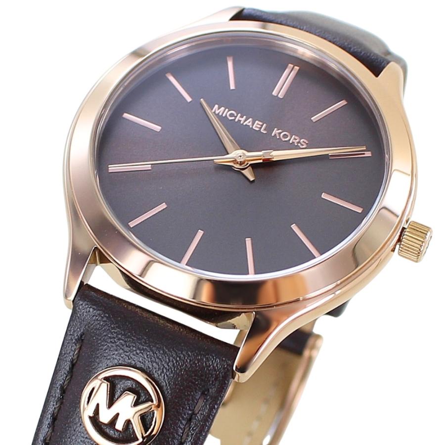 MICHAEL KORS（マイケルコース） 腕時計 レディース ブラウン レザー