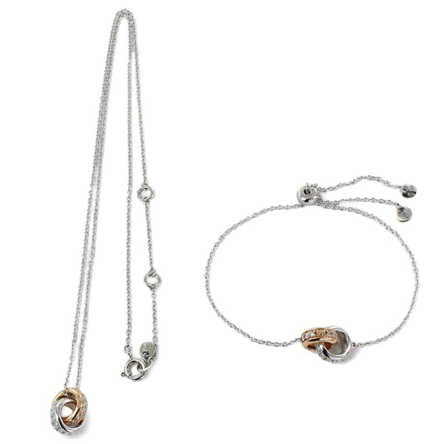 MichaelKors★ブレスレット2点セット★ MICHAEL KORS ネックレス ＆ ブレスレット 2点セット レディース