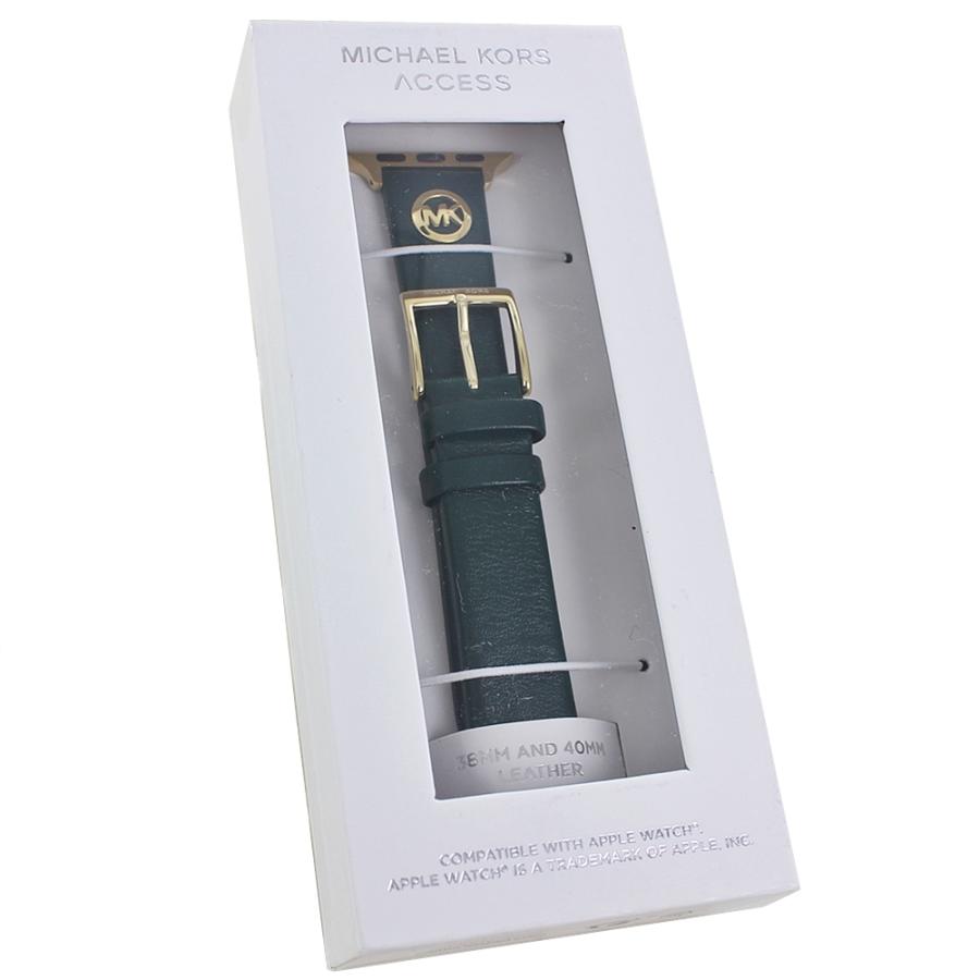 マイケルコース アップルウォッチ ベルト バンド ダークグリーン SE SE2 SE3 38 40 41 42mm Apple Watch 11 クリスマス プレゼント 爆買