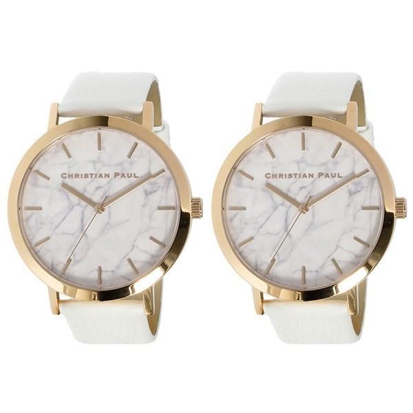 特典付き クリスチャンポール 時計 ペアウォッチ 43mm MR-03MR-03 腕時計 手表 誕生日  爆買 成人 卒業 入学
