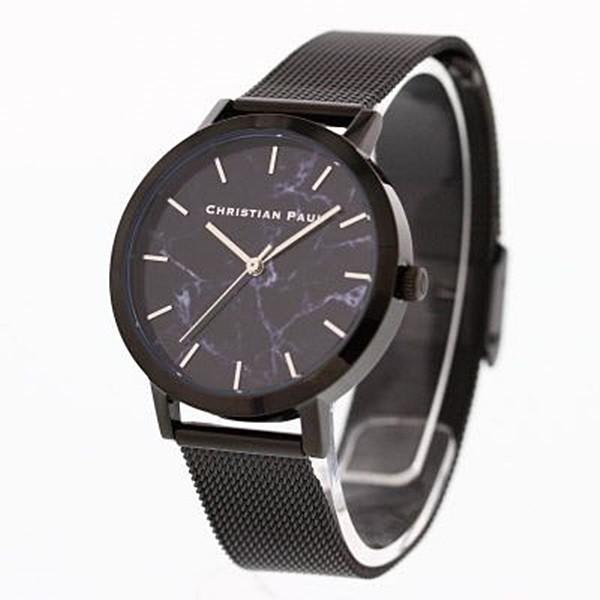 特典付き 誕生日 お祝いにおすすめ クリスチャンポール レディース 彼女 女性 35mm マーブル MRML-01 MBB3518 腕時計 バレンタインデー