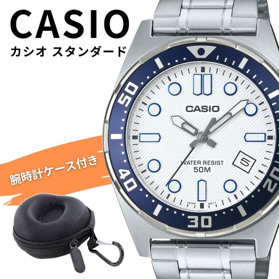 CASIO（カシオ） 腕時計 メンズ 海外モデル ダイバー風 ステンレス