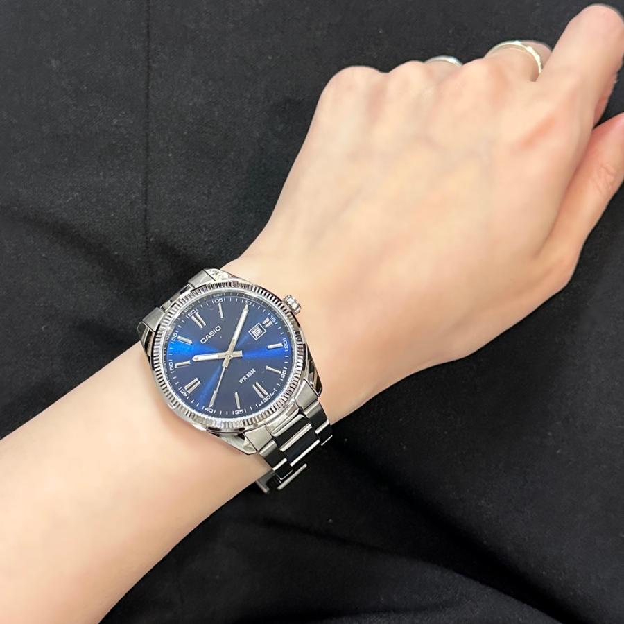 カシオ　アナログ腕時計　新品　国内未発売　ステンレス　海外輸入モデル CASIO（カシオ） 海外限定 日本未発売 アナログ 腕時計 手表 メンズ