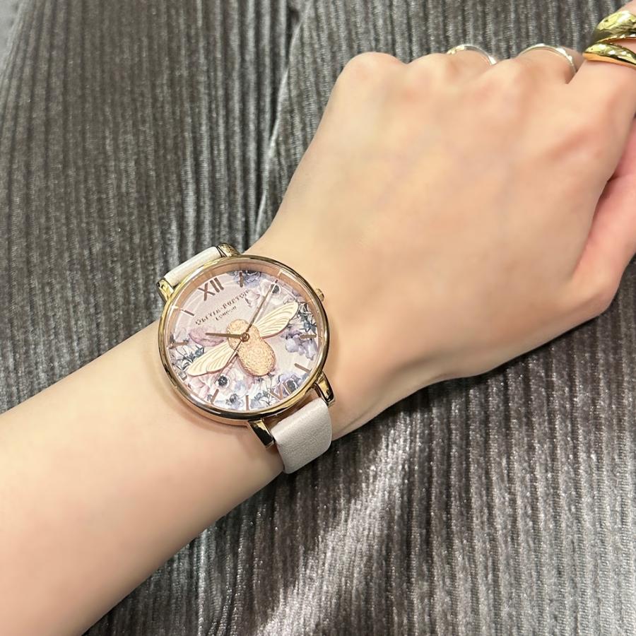 オリビアバートン OB16PP41 レザー レディース  腕時計 Amazon.co.jp: [オリビアバートン]OLIVIA BURTON レディース 3D Bee