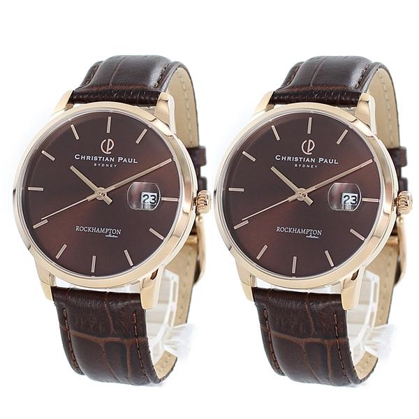 Web限定 クリスチャンポール お揃い ペア ウォッチ オシャレ 腕時計 記念日 贈り物 ブラウン Rhb4030rhb4030 プライムウォッチ 通販 Yahoo ショッピング 還元祭 Www Skylanceronline Com