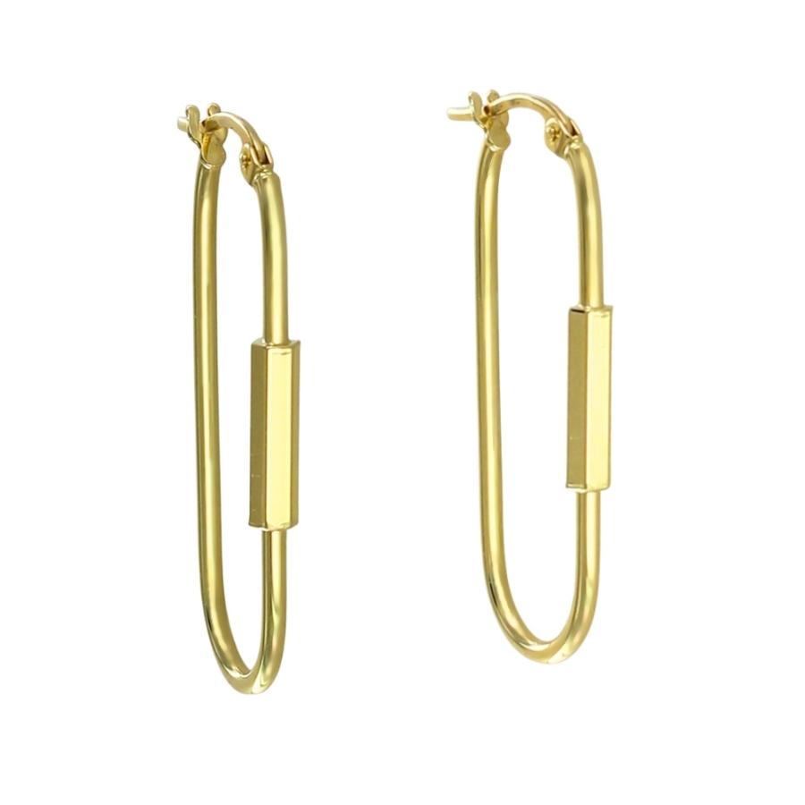 ウノアエレ　UNOAERRE フープピアス UNOAERRE ウノアエレ 18金 ピアス K18 18K フープピアス