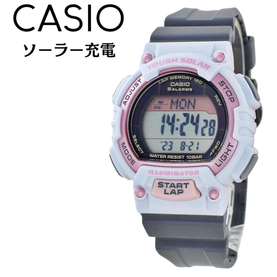 CASIO（カシオ） ソーラー ランニング デジタル 電池交換不要 腕時計