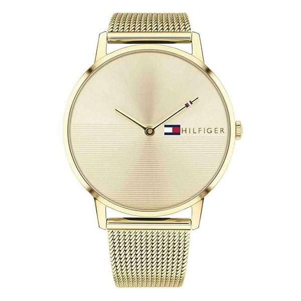 トミーヒルフィガー レディース ボーイズサイズ Alex アレックス 41ミリ ゴールド メッシュ ステンレス シンプル 1781972 腕時計 卒業 入学 お祝い
