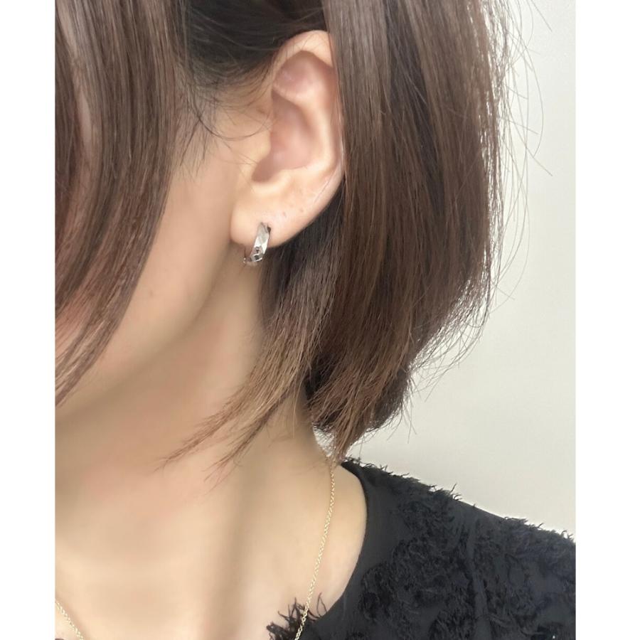 K18 18金 馬蹄型 フープピアス ホワイトゴールド レディース 両耳 小さめ 上品 女性 母 誕生日 クリスマス プレゼント 爆買 成人 卒業 入学 |  | 07