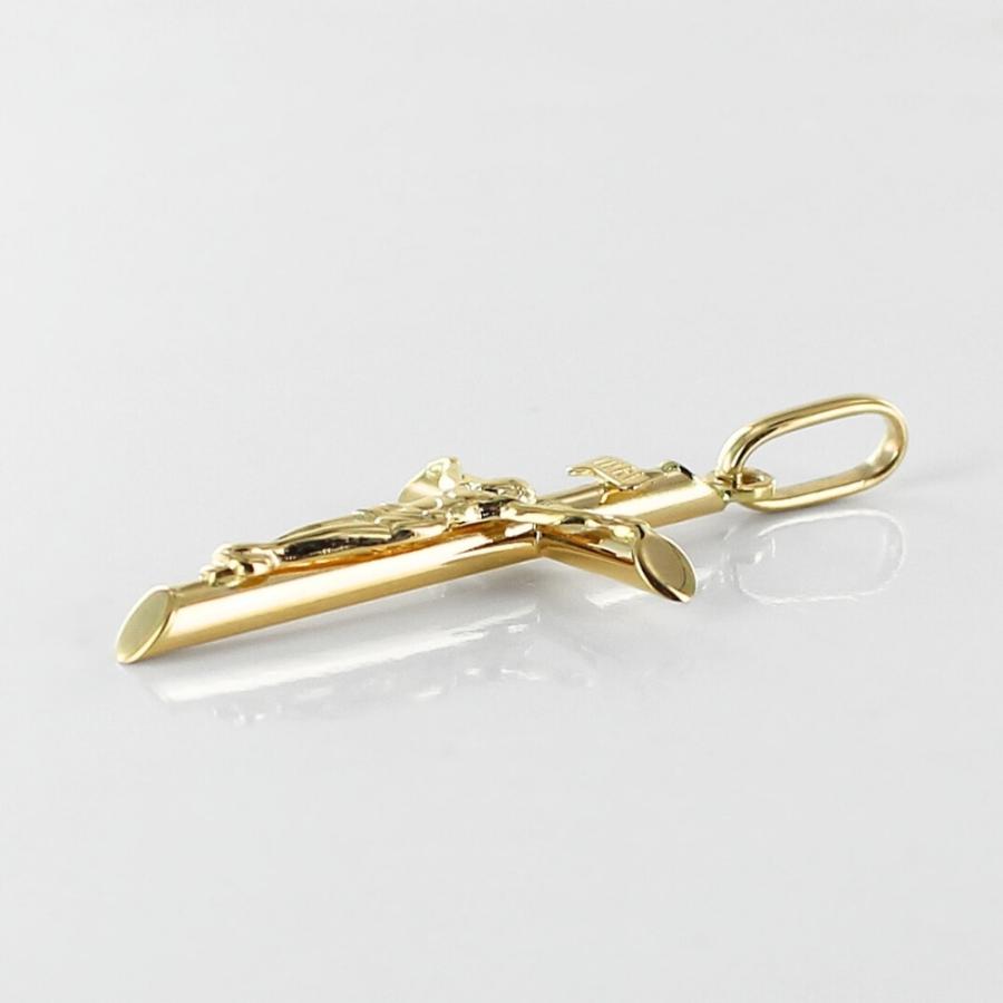 K18 ペンダントトップ ネックレス チャーム クロス 十字架 18金