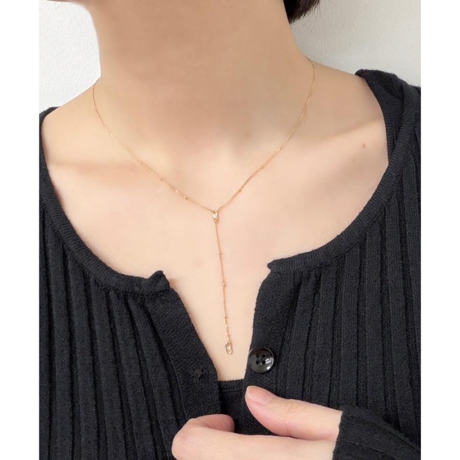 K18 ダイヤモンド ラリエットネックレス Ｙ字 チェーン 0.06ct 誕生日 記念日  爆買 成人 卒業 入学 |  | 07