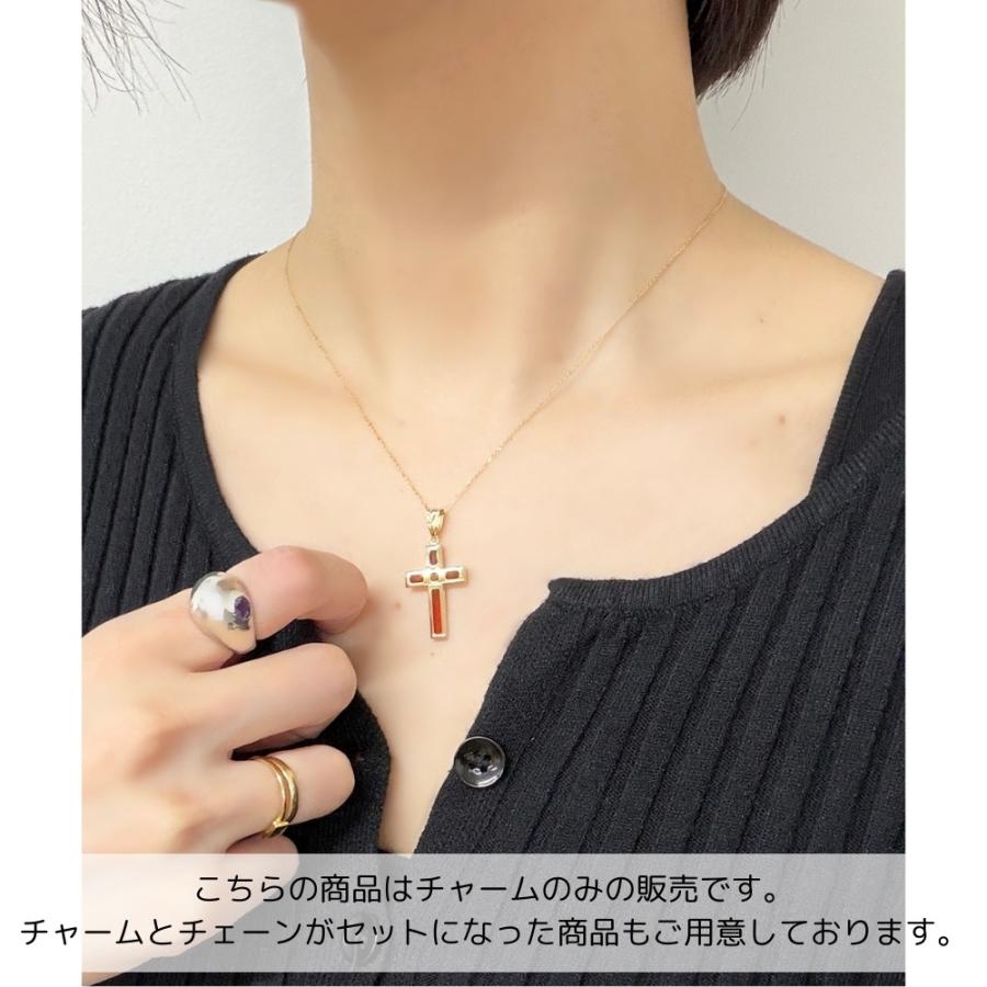 K18 ゴールド ペンダントトップクロスキューブ ネックレスチャーム K18 クロス チャーム 18金 ネックレストップ ペンダントヘッド 上品