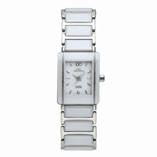 テクノス レディース ホワイト シルバー TSL906TW 腕時計 記念日 バレンタインデー