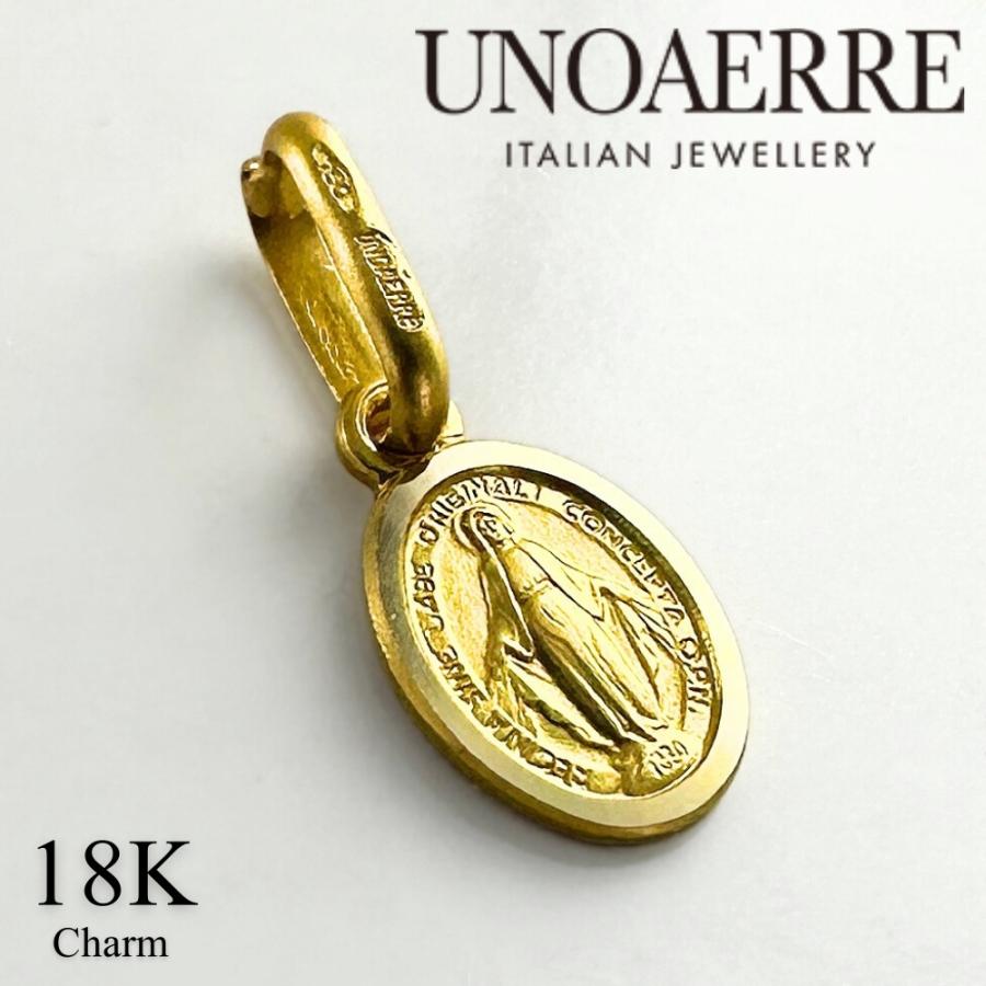 UNOAERRE ペンダントトップ K18 18K マリア ウノアエレ 18金