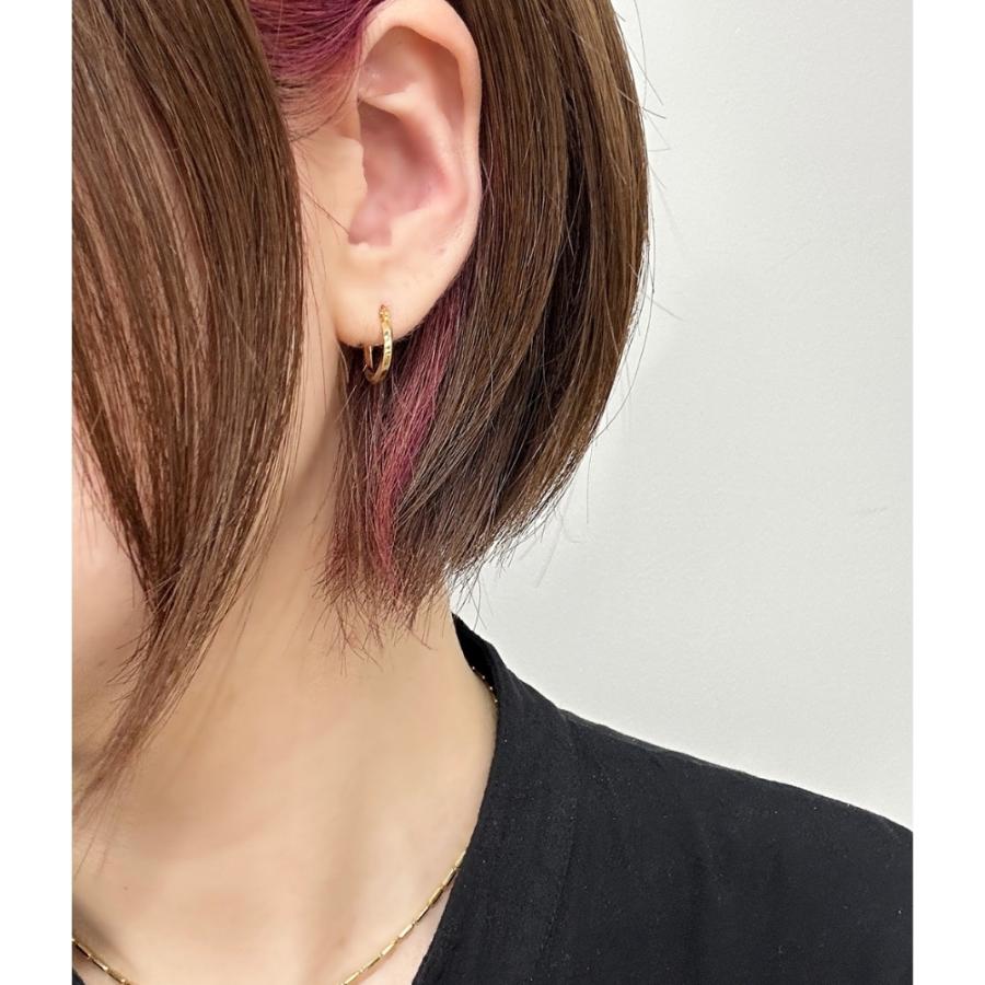 UNOAERRE ウノアエレ ピアス K18 レディース イエローゴールド 女性 両耳ピアス イタリア製  爆買 成人 卒業 入学の画像