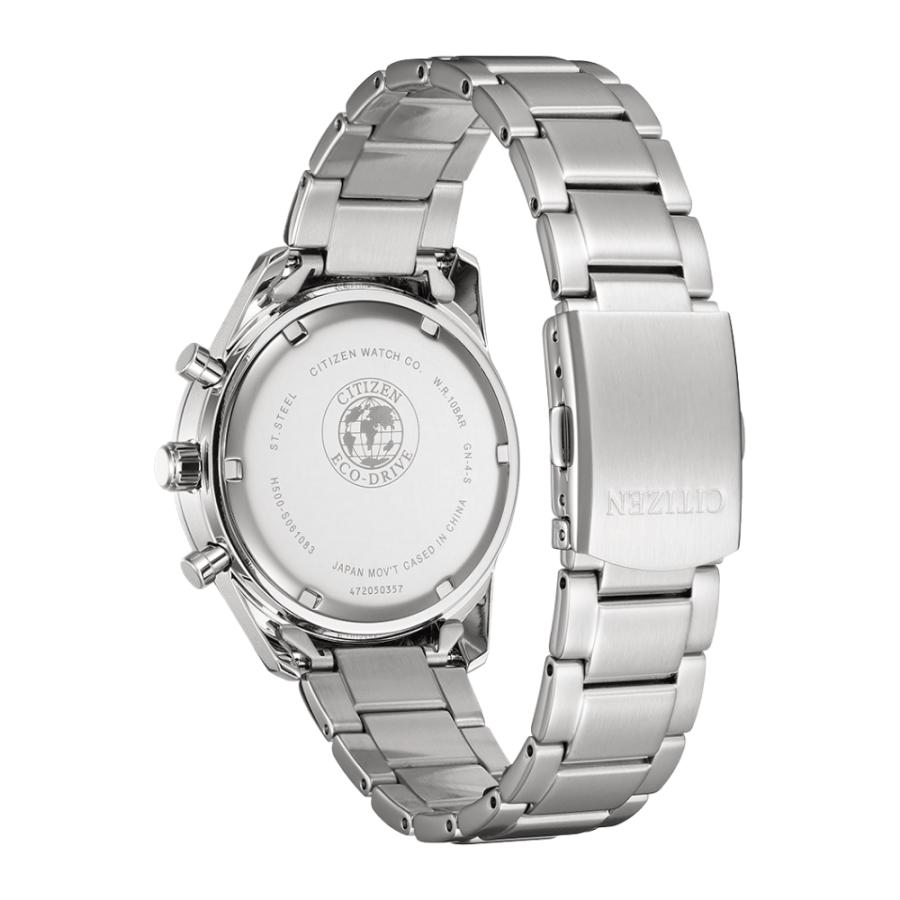 美品 希少 CITIZEN シチズン 日本大学商学部 クロノグラフ 新品電池 CITIZEN（シチズン） 腕時計 メンズ ソーラー 電池交換不要 クロノ