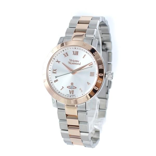 ヴィヴィアン ウエストウッド レディース ボーイズサイズ 腕時計 ブルームスベリー シルバー×ローズゴールド ステンレス VV152RSSL 腕時計 卒業 入学 お祝い