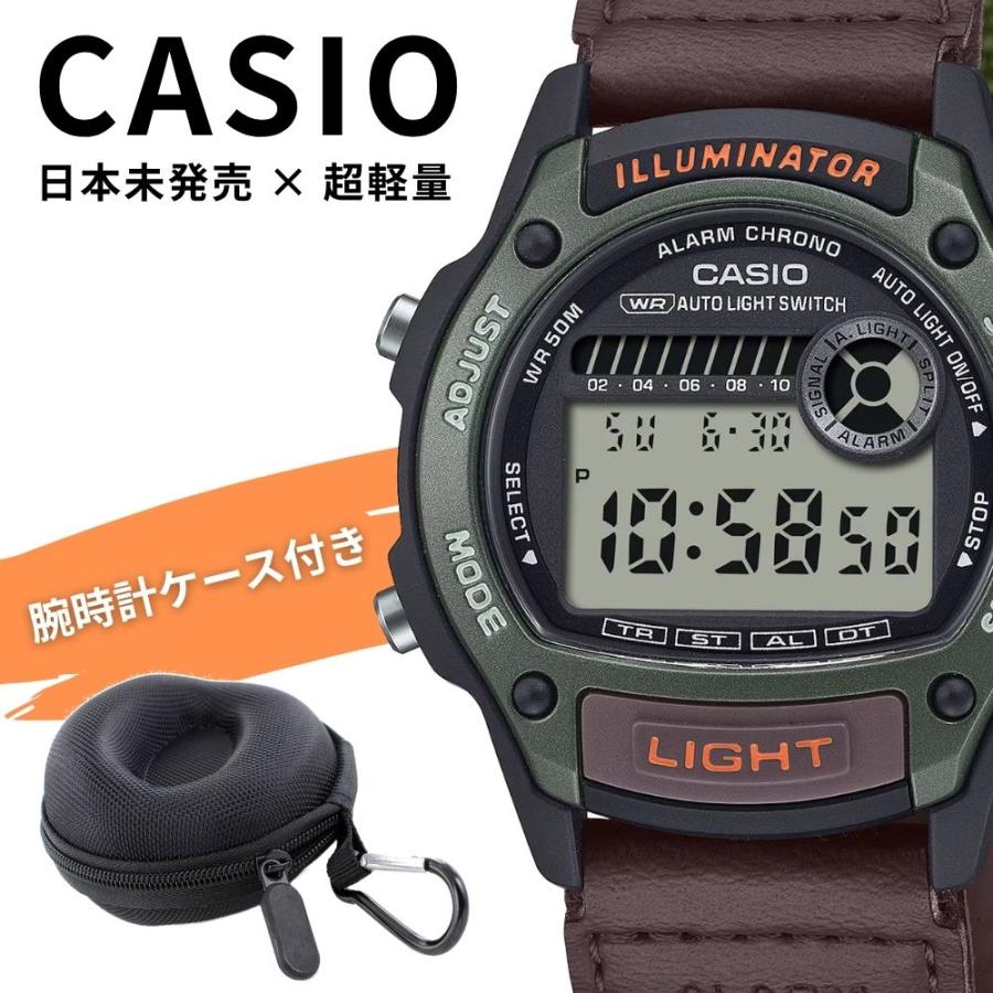 CASIO（カシオ） ケース付き 腕時計 メンズ レディース デジタル