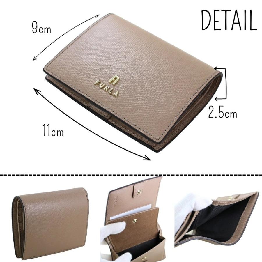 【週末限定価格】FURLA　折り財布　ダークブラウン　未使用 FURLA（フルラ） 財布 レディース 2つ折り 折財布 コンパクト