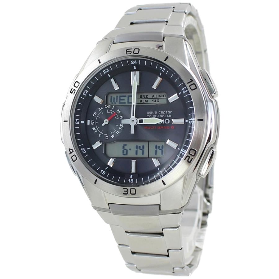 CASIO（カシオ） ウェーブ セプター 男性 ソーラー メンズ 電波