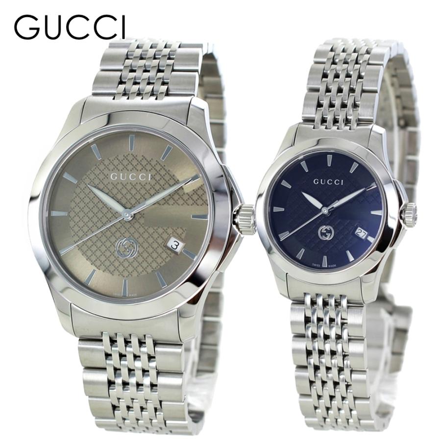 GUCCI ペア時計　新品未使用 GUCCI（グッチ） 腕時計 手表 ペアウォッチ Gタイムレス カップル 夫婦