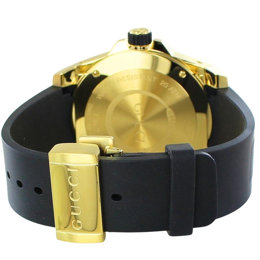 GUCCI（グッチ） 腕時計 メンズ ダイブ スネーク 蛇 ヘビ ラバー 45mm