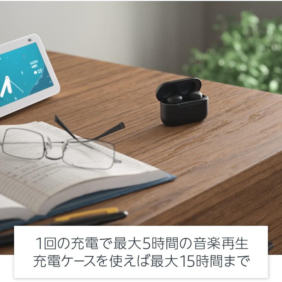 Echo Buds (エコーバッズ) 第2世代 アクティブノイズキャンセリング付き完全ワイヤレスイヤホン with Alexa カラー：ブラック |  | 03