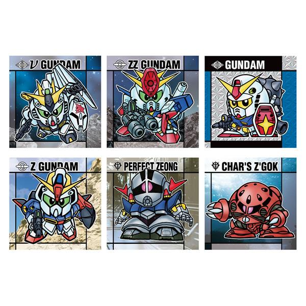 1BOX】 バンダイ(BANDAI) 元祖SDガンダムスナック メタリックシール