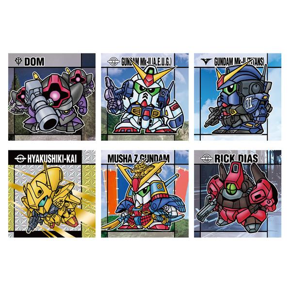 1BOX】 バンダイ(BANDAI) 元祖SDガンダムスナック メタリックシール